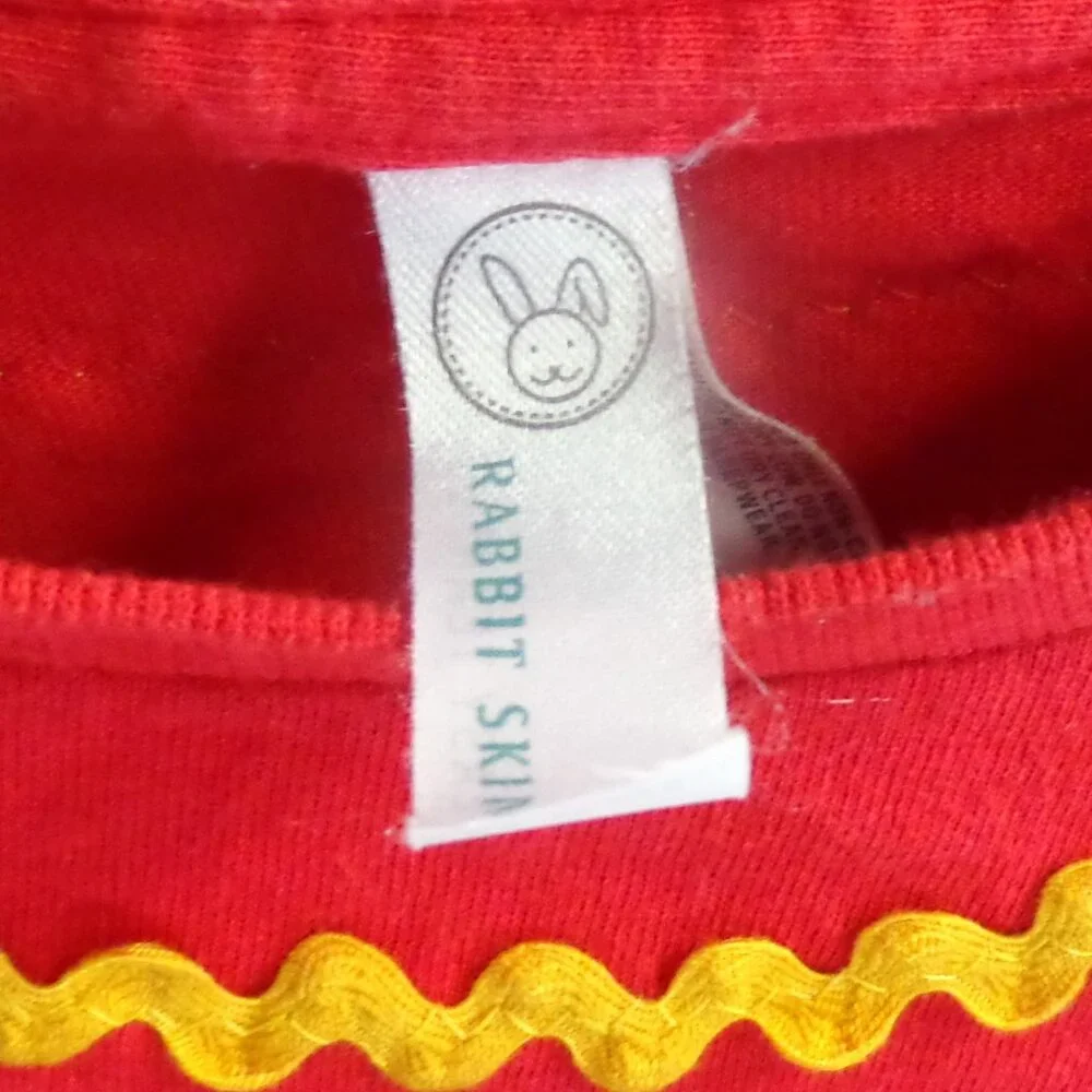 Rabbit Skins Tee Size 7 Hand Made Chiefs Cheerleader Suit